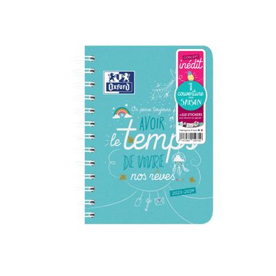 Agenda à spirale Oxford Season - 1 jour par page - 12 x 18 cm - Hamelin