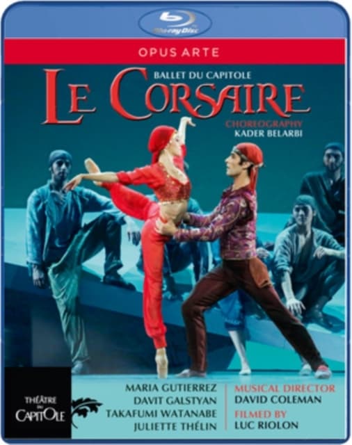 BALLETORCESTRA DU CAPITOLE: Adamle Corsaire (Blu-ray)