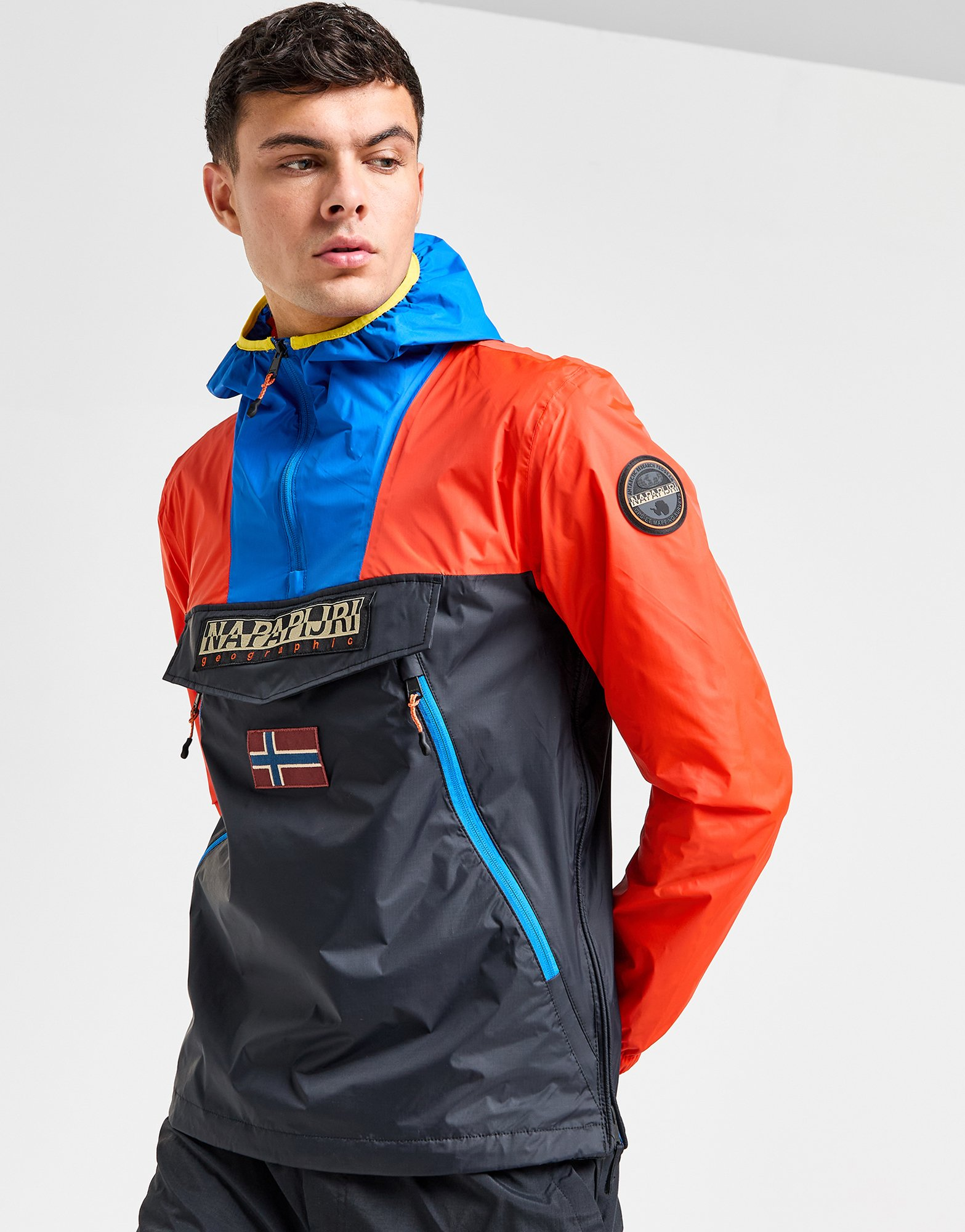 Napapijri Veste Matelassé Rainforest Winter Colour Block Homme