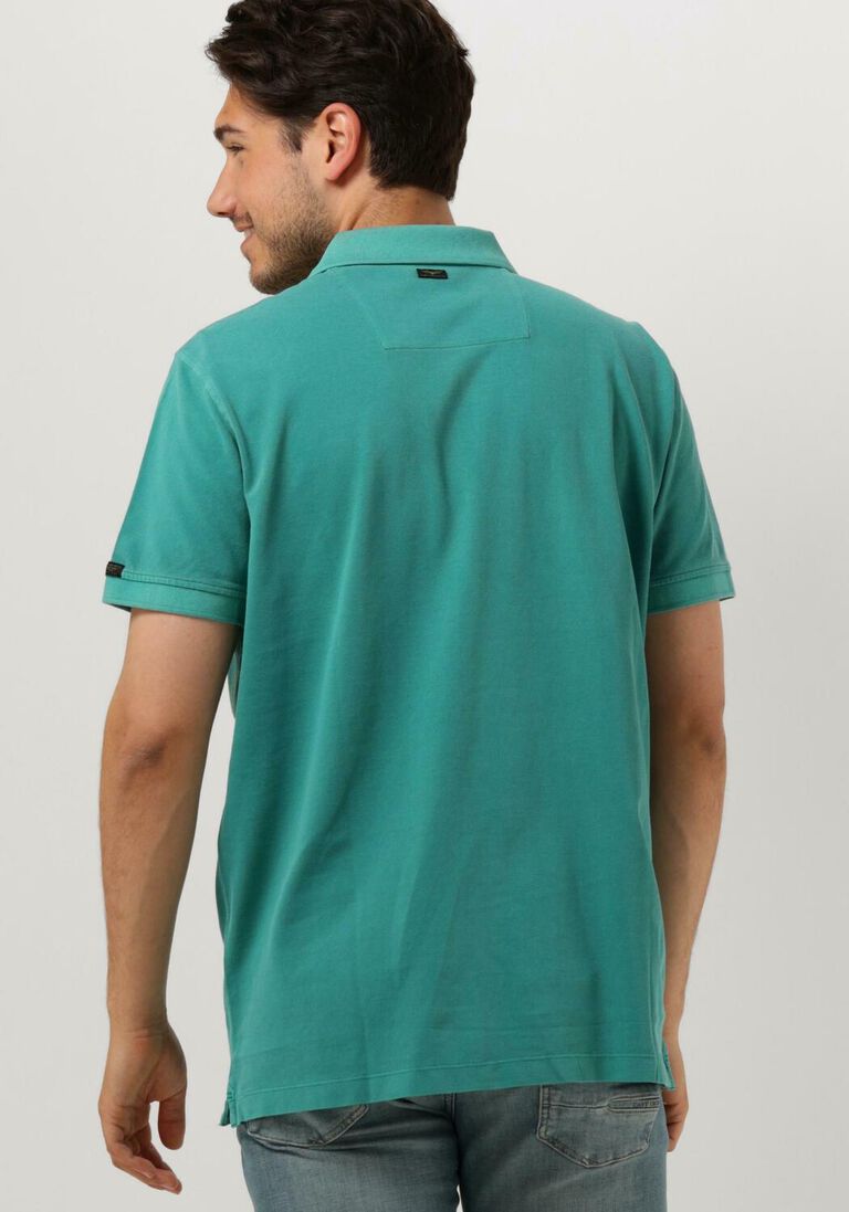 PME LEGEND mint pme legend polo short sleeve polo pique garment dye