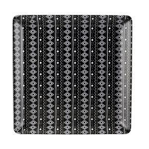 PLATEAU MELAMINE GEOMETRIQUE L 30 CM L 30 CM