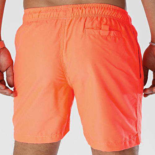 Short De Bain Nounours Graffiti Orange Fluo