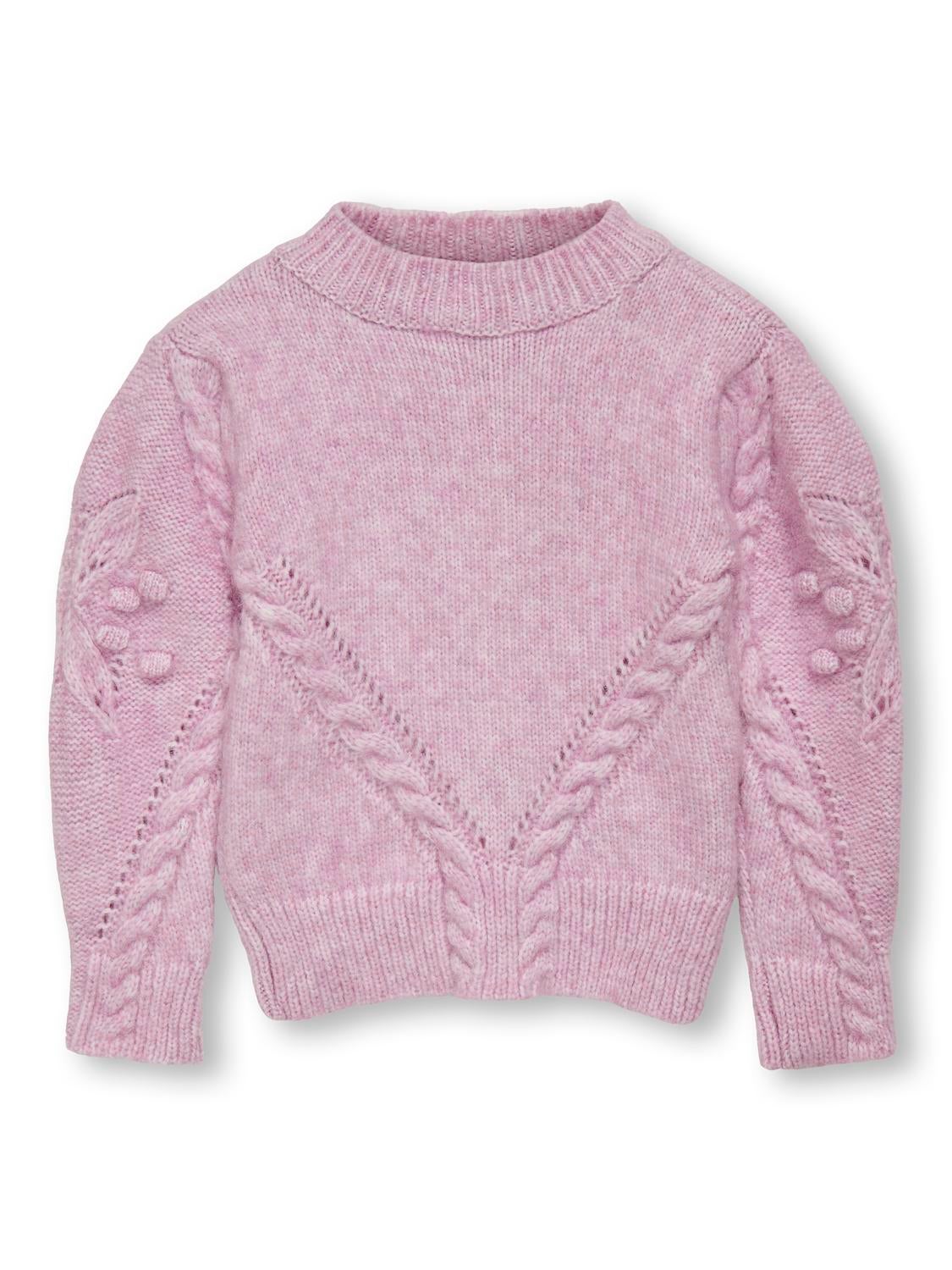 KMGLAURA Strickpullover Pink Lady