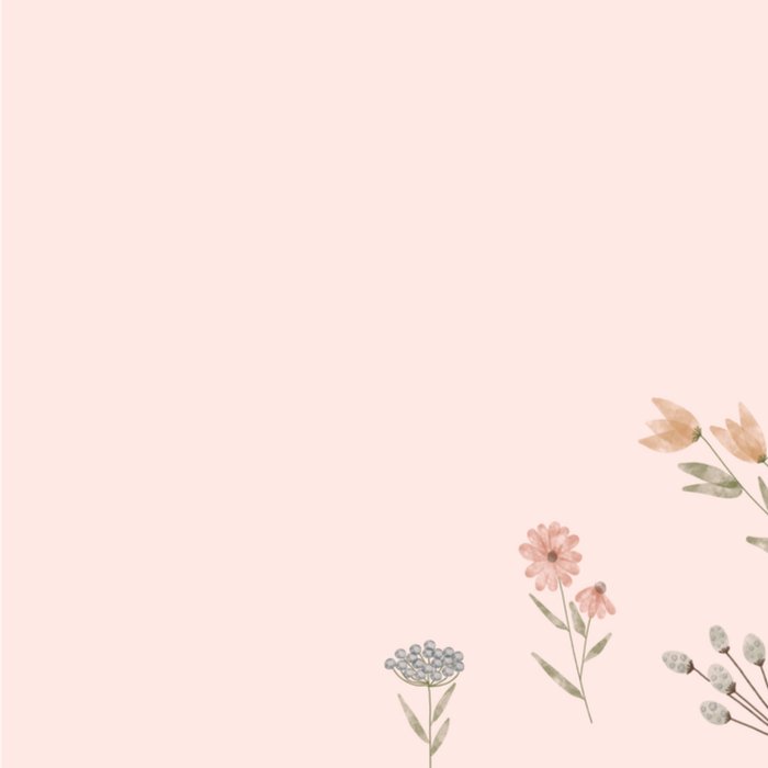 Papercute | Denken aan kaart | Fleurig | Thinking of you
