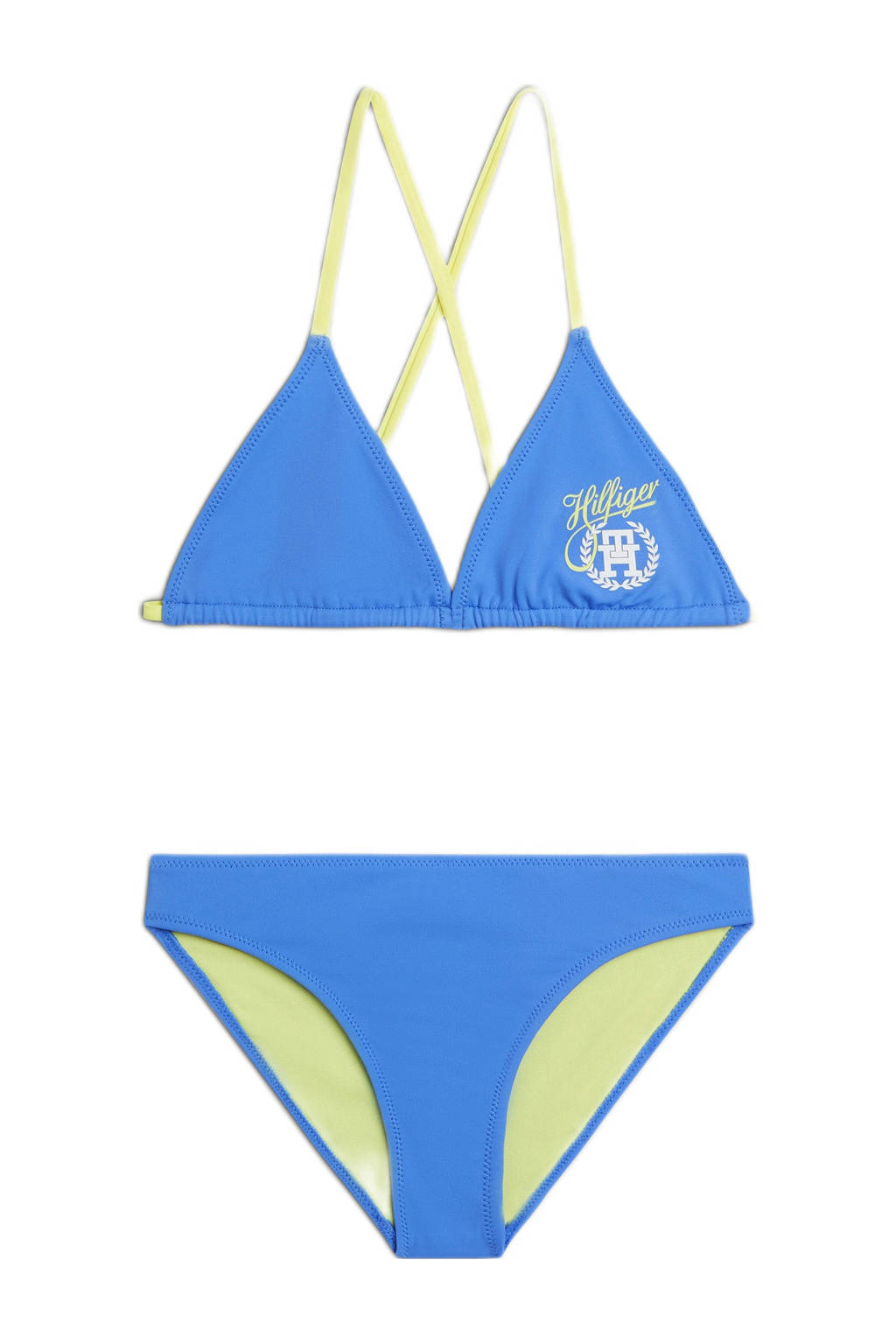 triangel bikini blauw