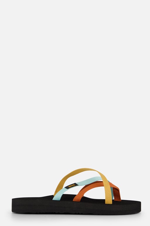 Teva Olowahu Slippers oranje Textiel