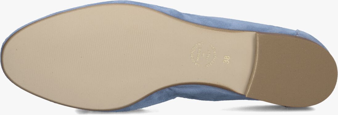 blauwe stefano lauran loafers atena