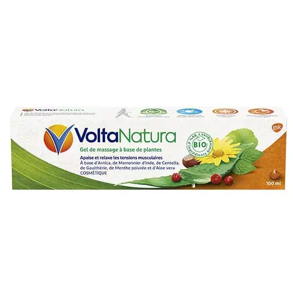 Gel de Massagem Orgânico Voltanatura 100ml