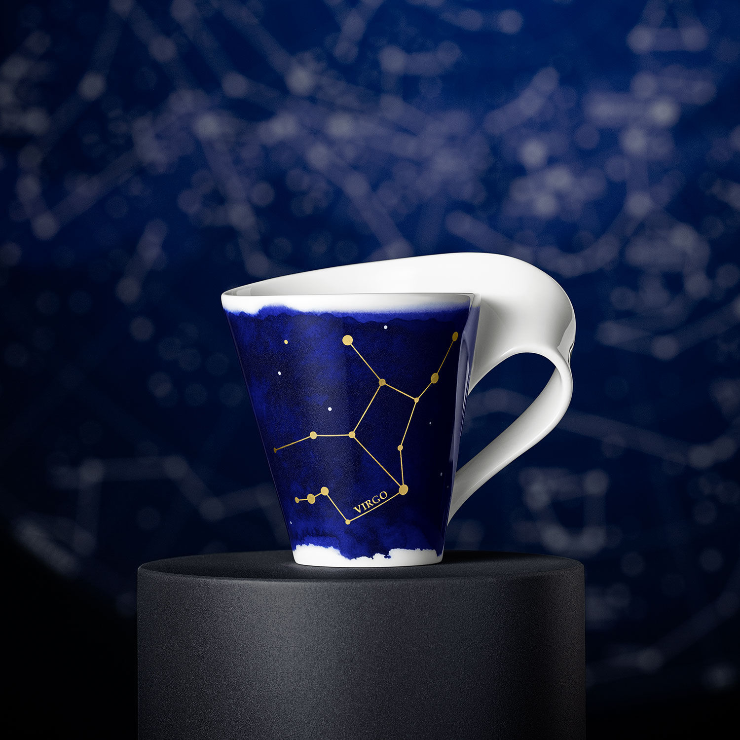 NewWave Mug Multi-colored, 8.2 oz, Premium Porcelain