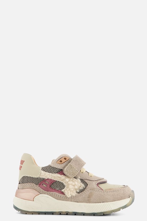Shoesme Trainer Sneakers grijs Leer