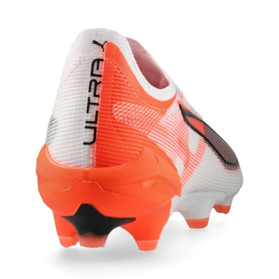 PUMA Ultra 5 Ultimate FG Unlimited - Blanc/Noir/Glowing Red Femme
