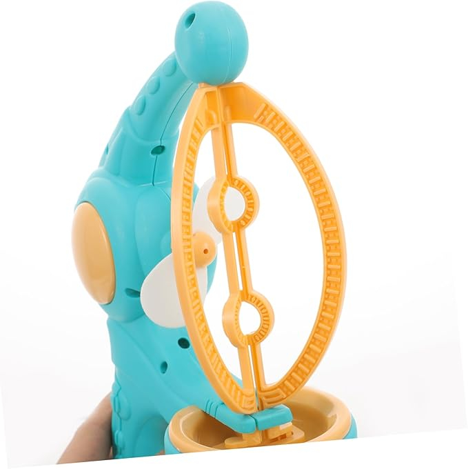 Automatische Seifenblasen Maschine Kinder Outdoor Spielzeug Bubble Maker inkl. 110ml Lauge (Batteriebetrieben) - Blau