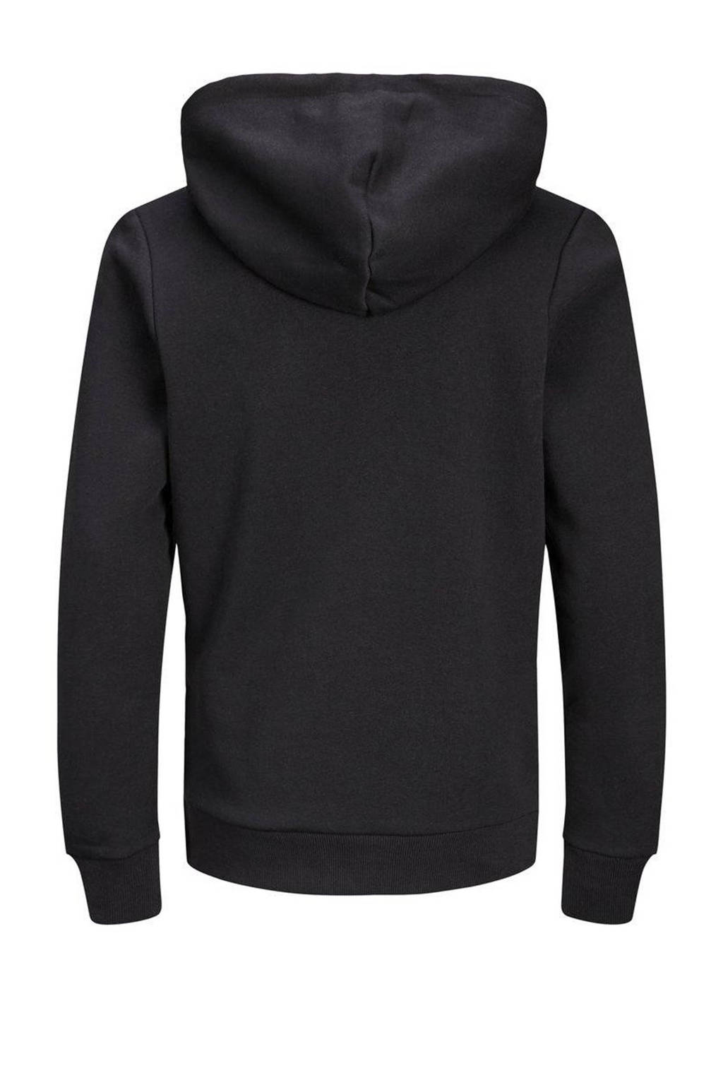 JACK & JONES hoodie JJECORP met logo zwart