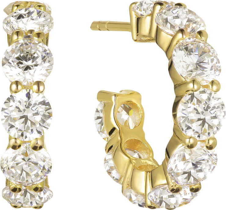 Sif Jakobs Jewellery BELLUNO CREOLO EARRINGS 18 kt. forgyldt