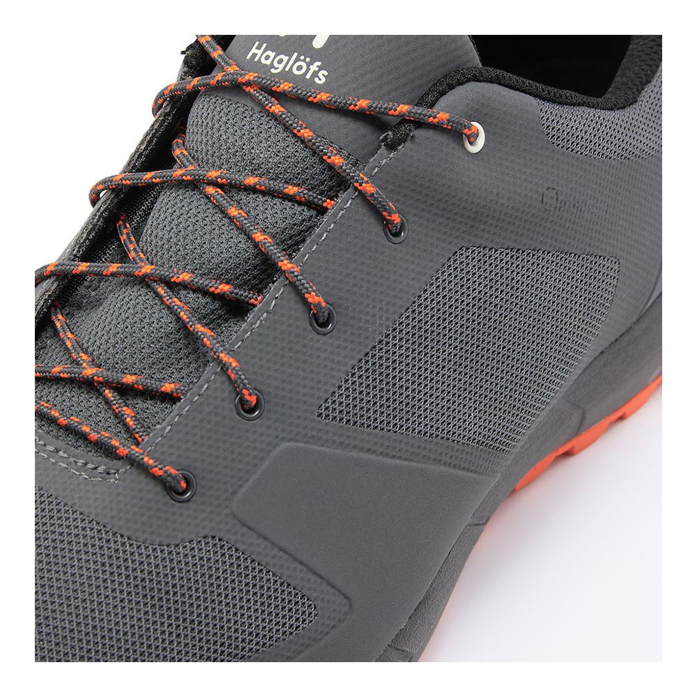 Haglöfs L.I.M LOW PROOF ECO - Chaussures randonné Homme magnetite/flame orange