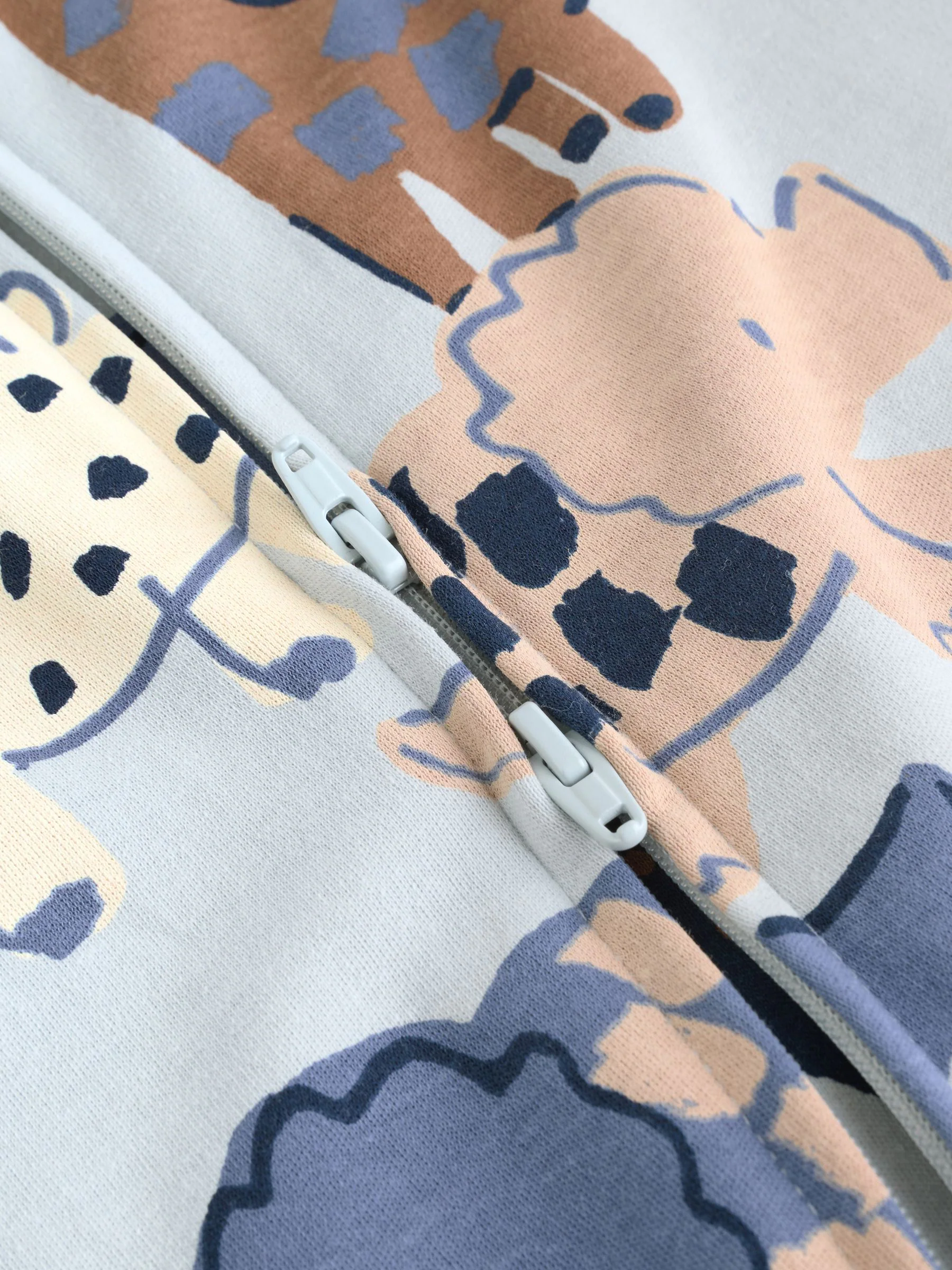 Marineblauw - Verpakking van 4 baby pyjama's met tweewegrits (0mnd -2jr)
