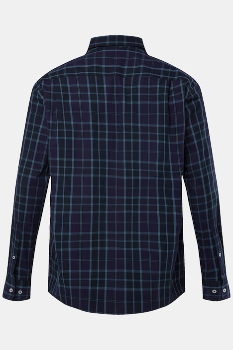 Boston Park Karohemd, Langarm, Kentkragen, Comfort Fit, bis 8 XL