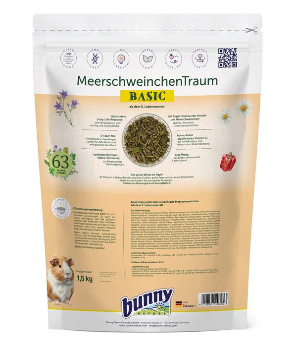 bunny® NATURE Meerschweinchenfutter