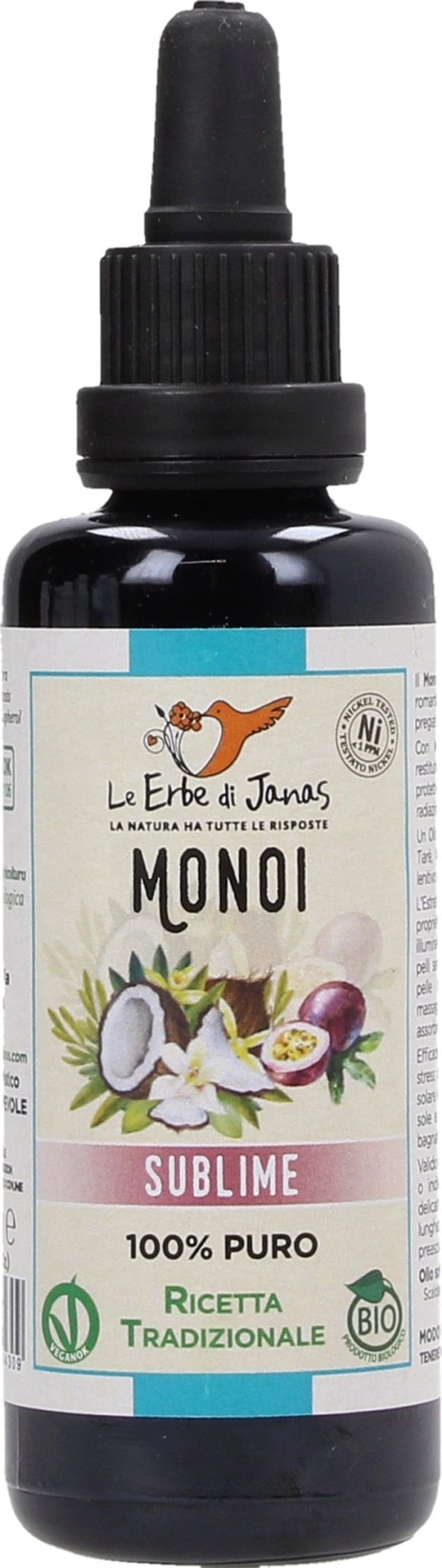 Le Erbe di Janas  Erlesenes Monoi-Öl, 50 ml