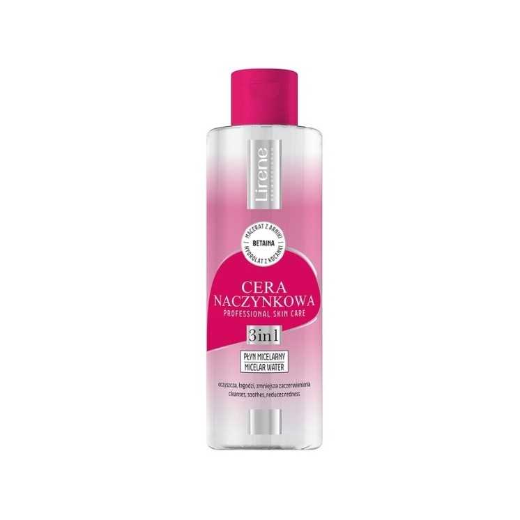 Lirene Cera Naczynikowa Sanftes Mizellenfluid zum Abschminken 200 ml