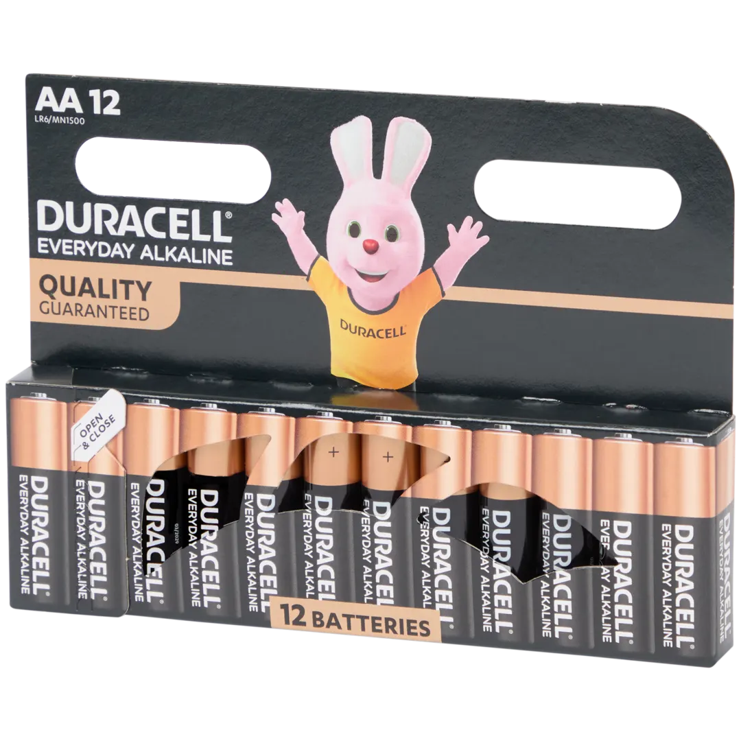 Duracell batterijen AA 12 stuks