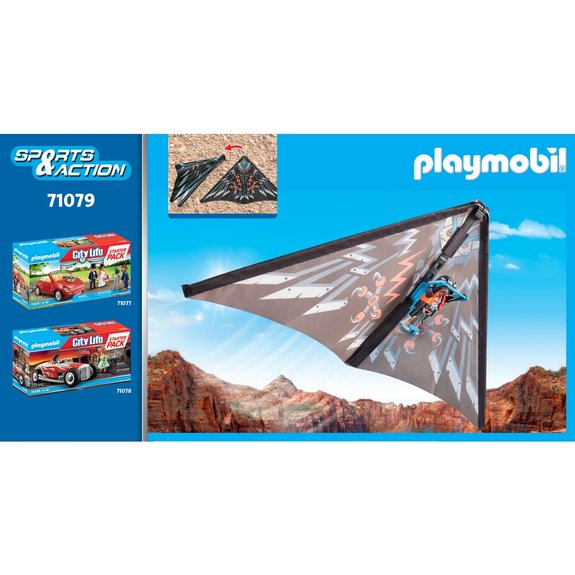 Deltaplane Playmobil Sport & Action 71079