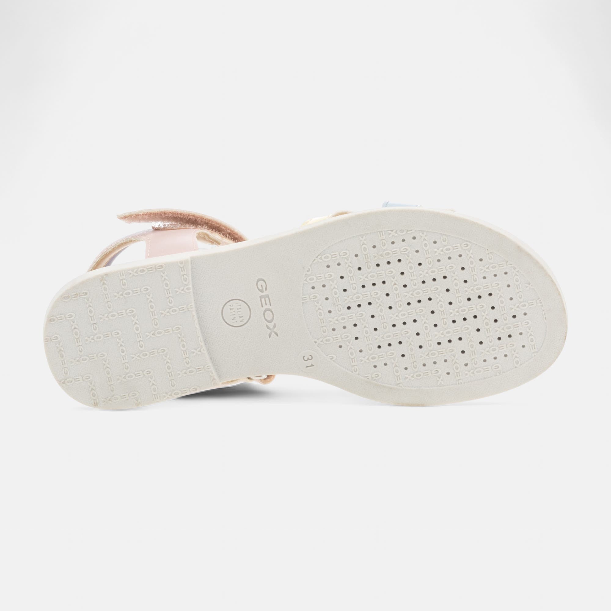 Nu-pieds Fille multicolore