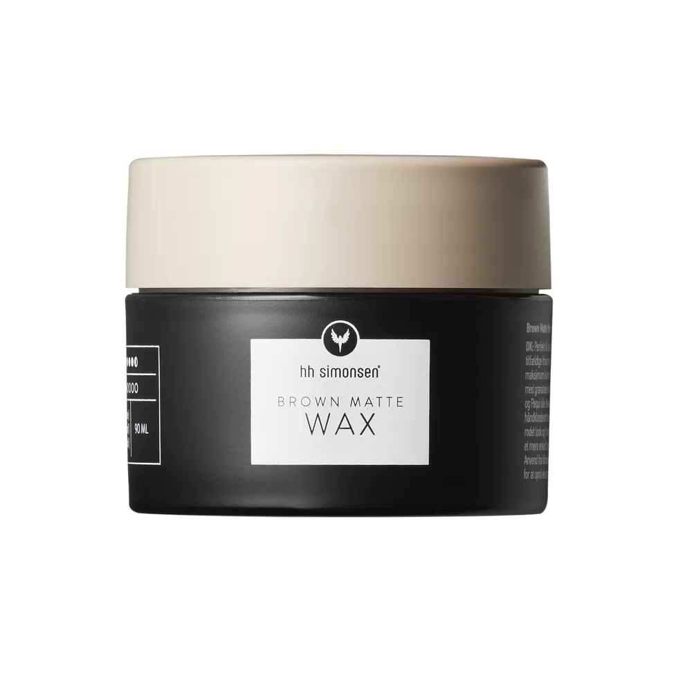 HH Simonsen Brown Matte Wax - 90 ml.