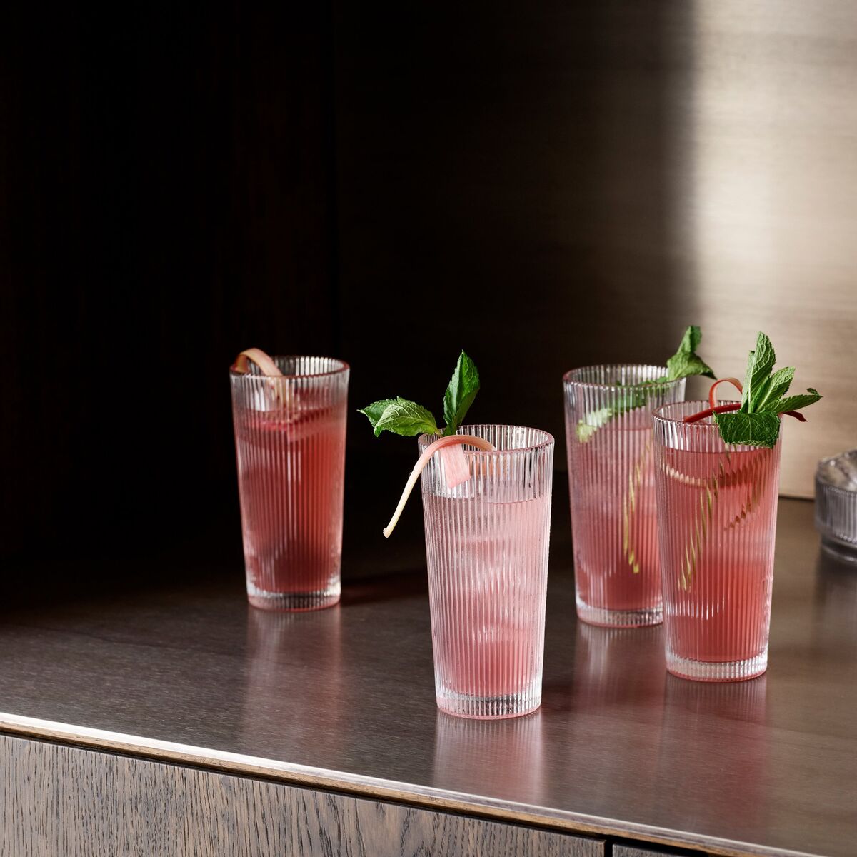 Pilastro Long Drink glass 0,3 liter, 4 stk