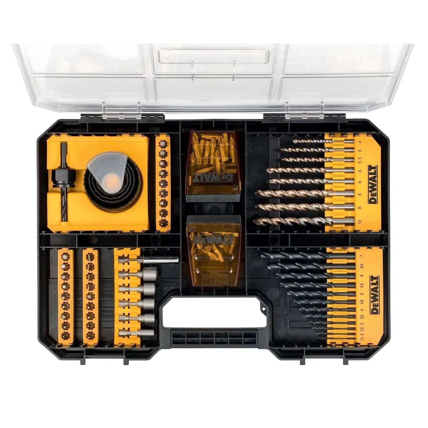 DeWALT DT71569 100-delige Schroef-, Gatzaag- en Borenset
