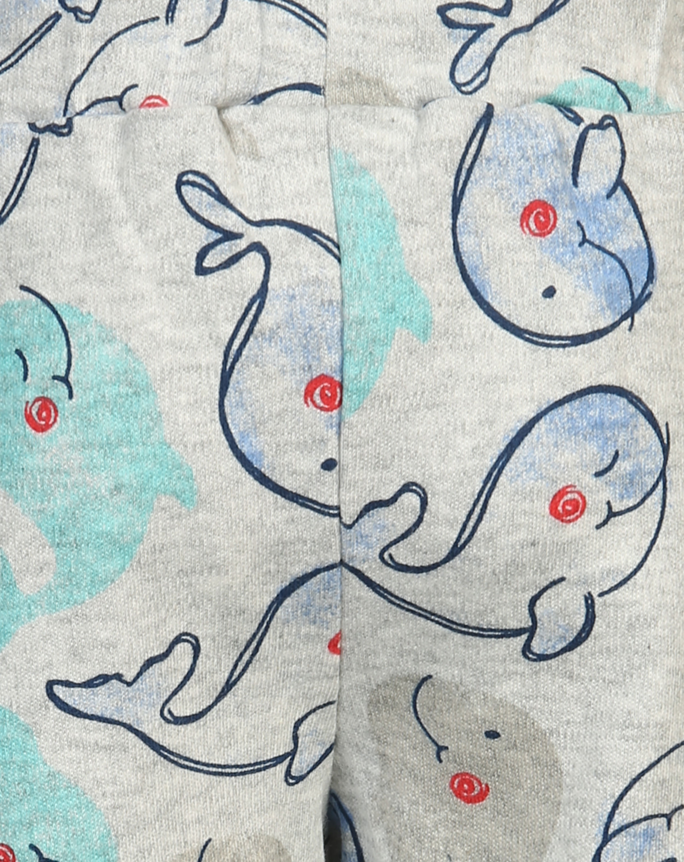 Shorts SEA YOU LATER in grau melange