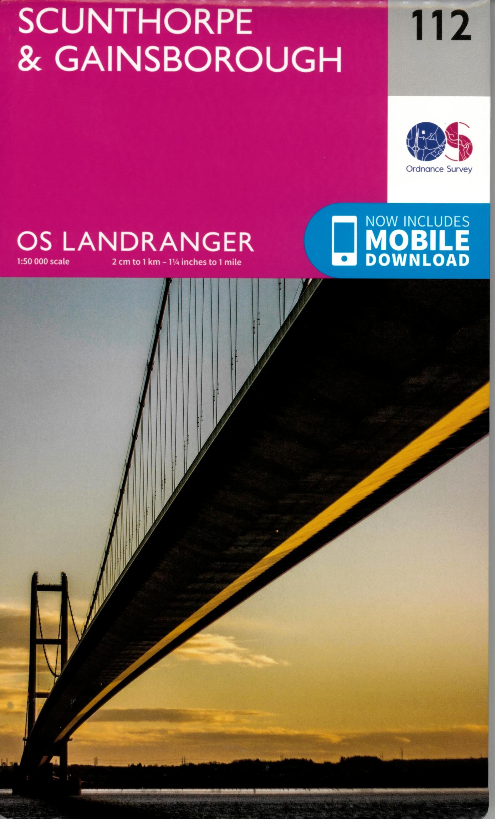 ORDNANCE SURVEY - 112 GB SCUNTHORPE 1 50 000