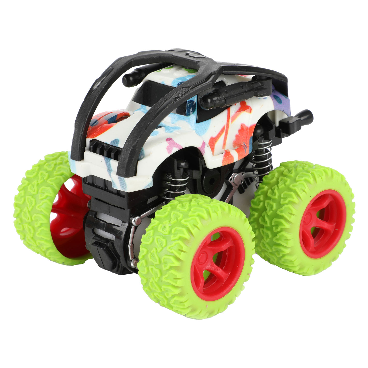 Cars & Trucks Frictie Monster Truck Flip Over