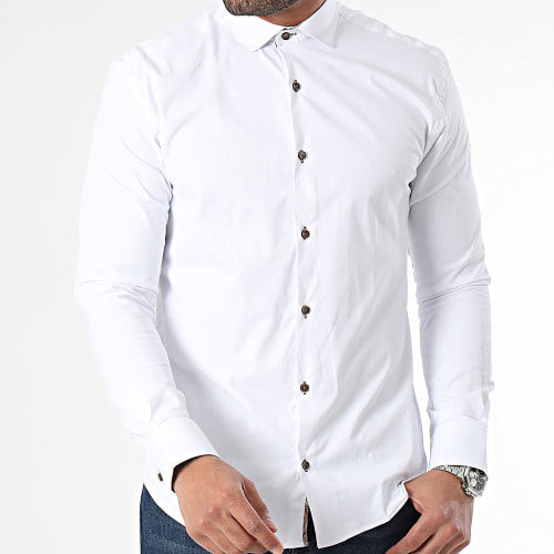 Chemise Manches Longues Blanc
