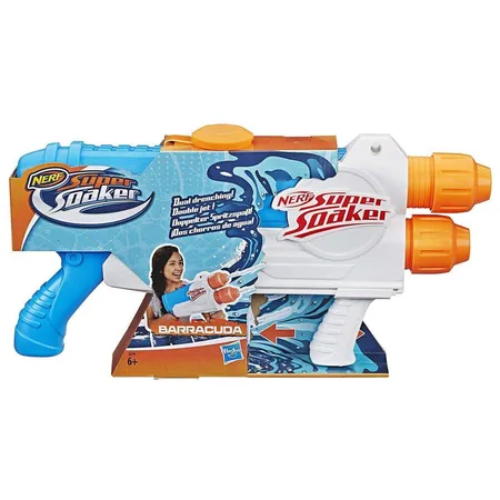 Hasbro Super Soaker Barracuda, Doppellauf-Wasserpistole