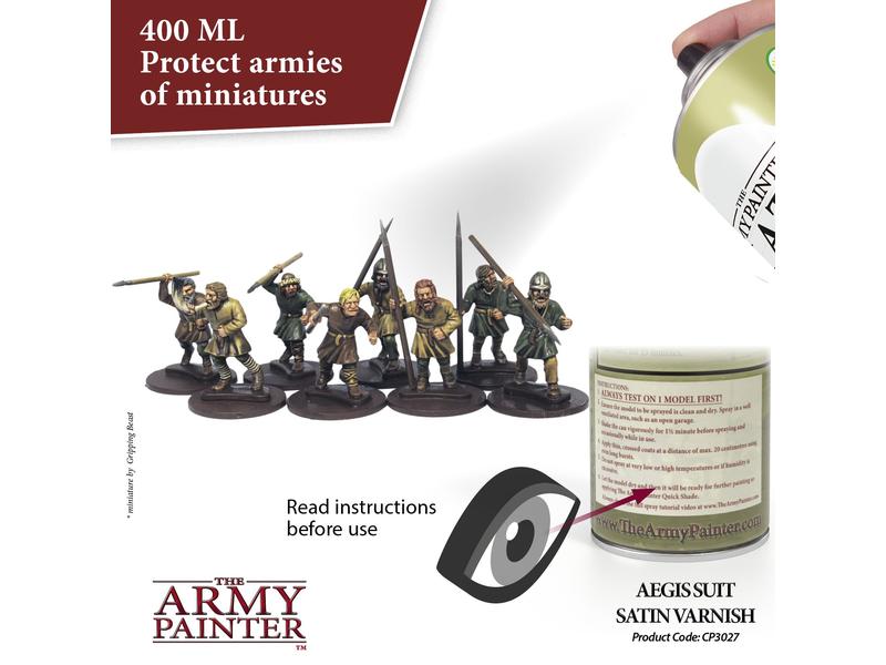 The Army Painter Versiegelung Colour Primer: Aegis Suit Sat Acryllack Versiegelung für Miniaturen und Modelle