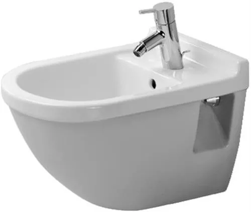 Bidet Starck 3 væg 54cm hvid wondergliss