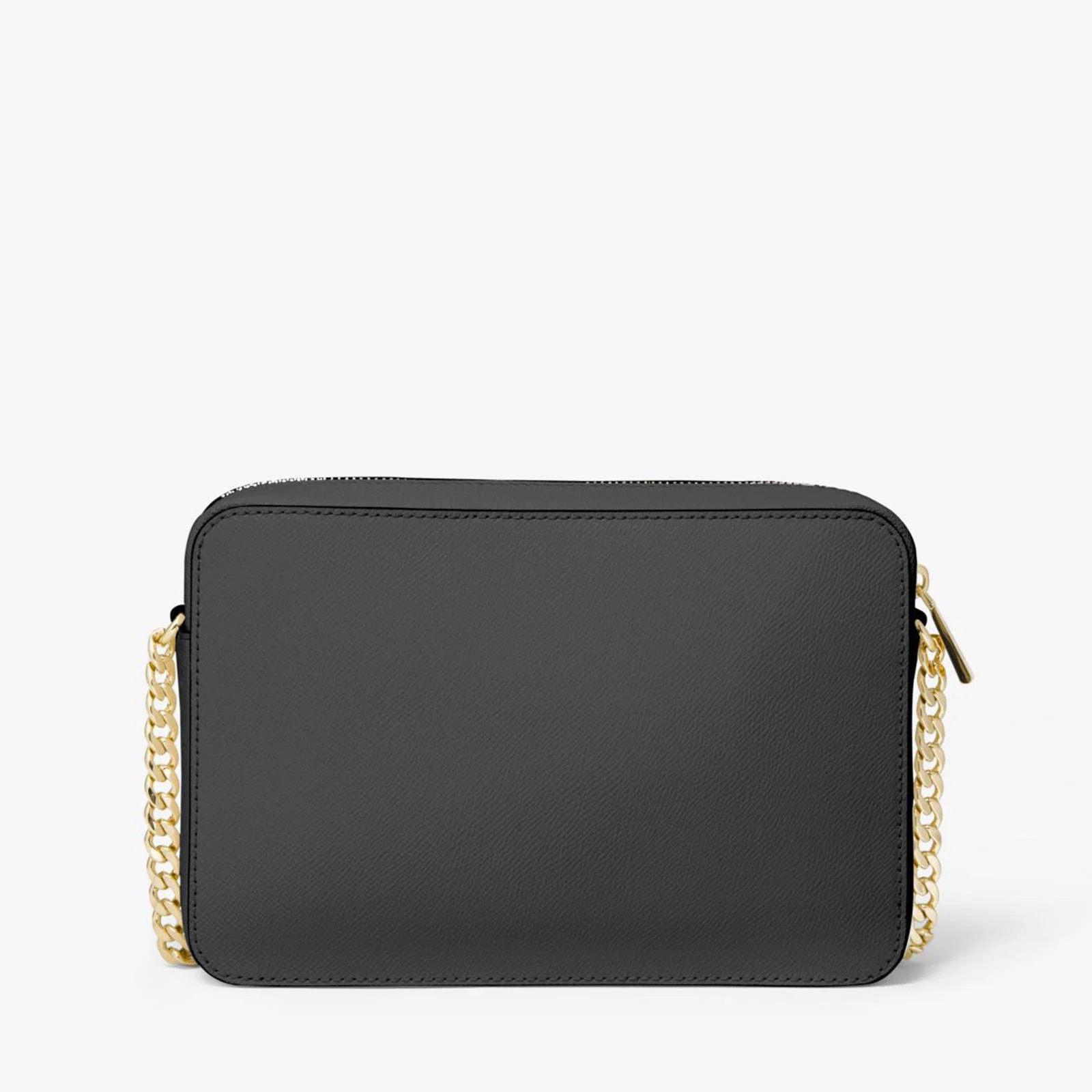 Michael Kors leren crossbody tas Jet Set Large zwart