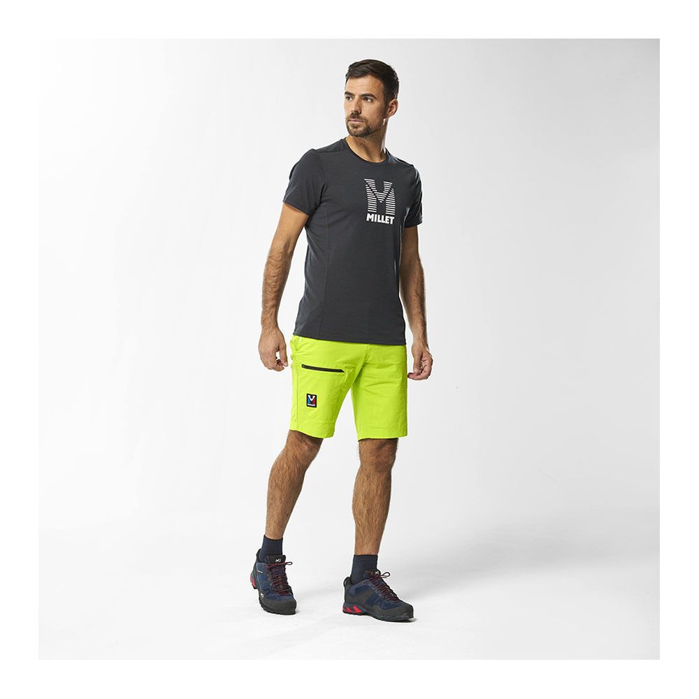 Millet TRI ONE CDR - Short Homme acid green