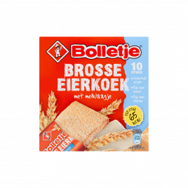 Bolletje Brosse eierkoek met melklaagje