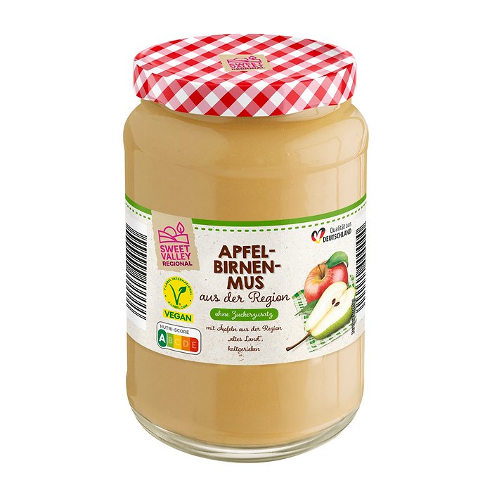 SWEET VALLEY Apfelmus 360 g, Birne