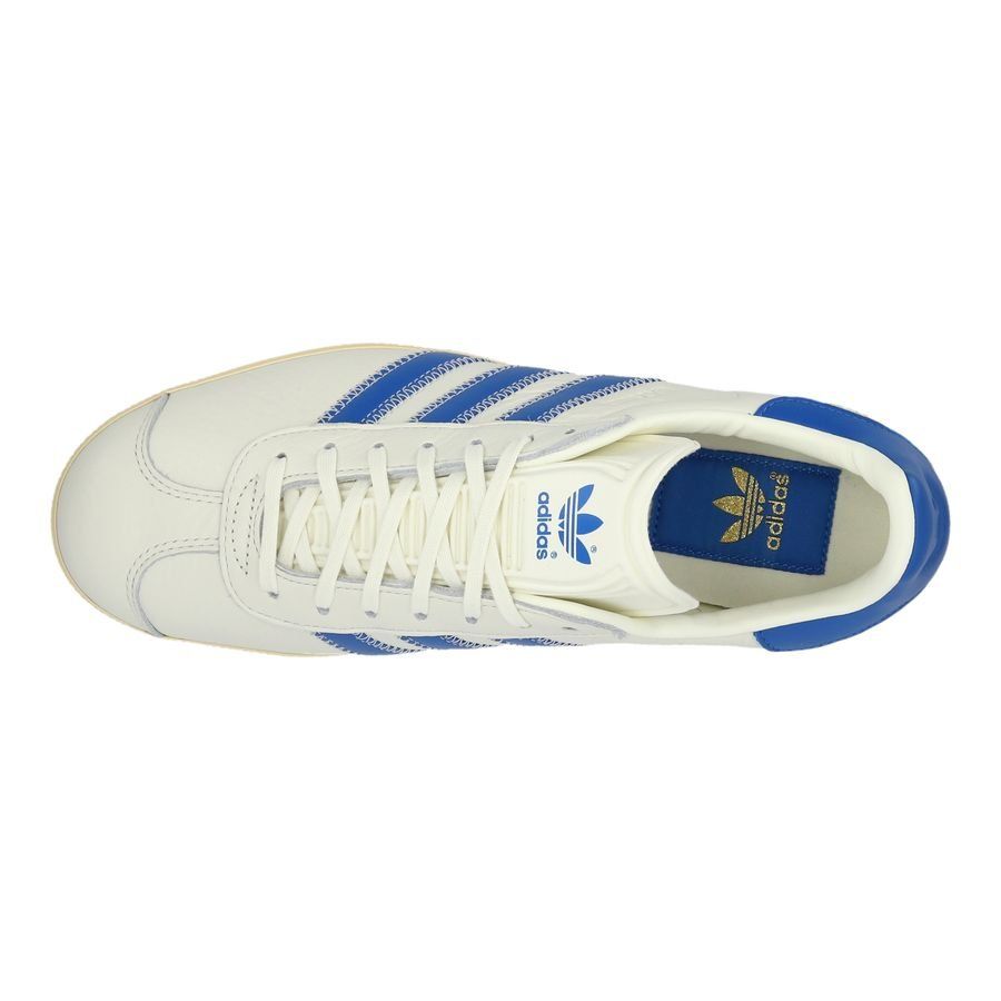 adidas Originals Chaussures Gazelle - Blanc/Bleu/Doré