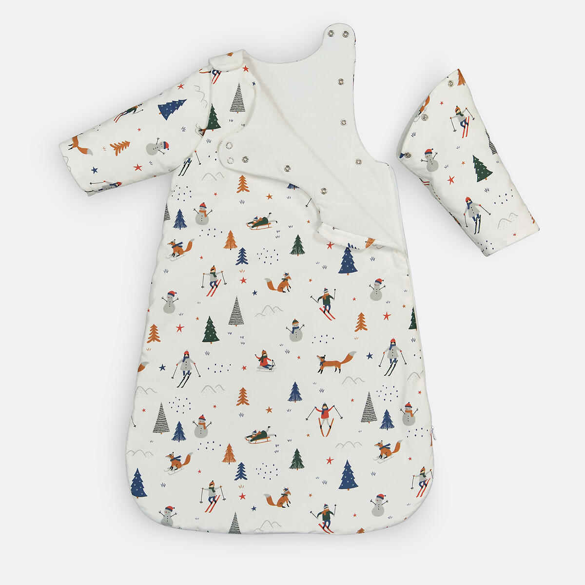 LA REDOUTE INTERIEURS<br>Saco de dormir de inverno em veludo de algodão Shuss