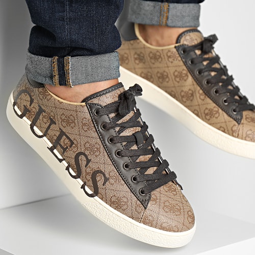 Baskets FM7NOKFAL12 Beige Brown