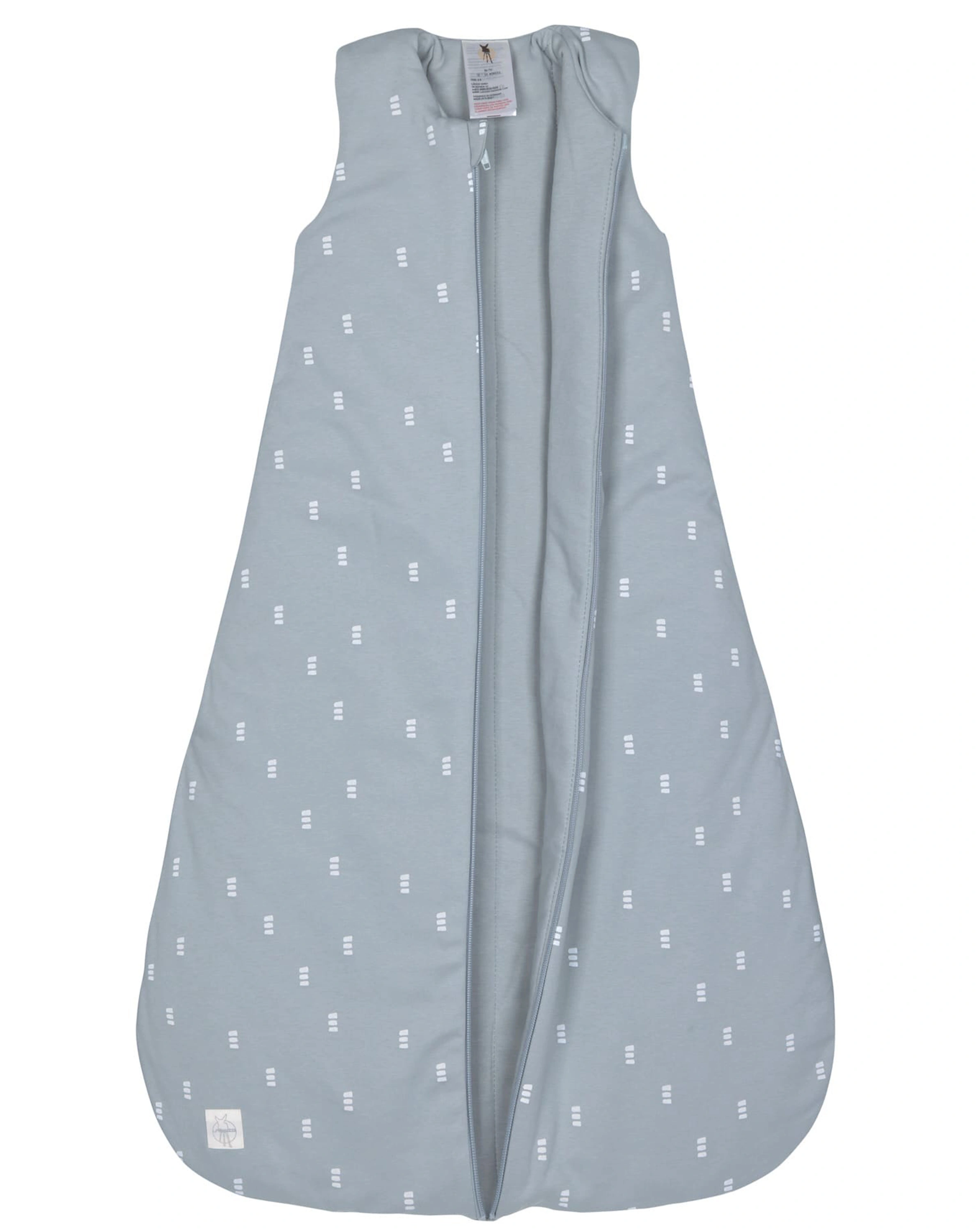Ganzjahres-Schlafsack BLOCKS in light blue