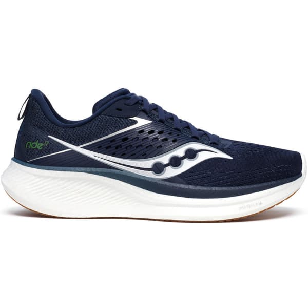 Chaussure running SAUCONY RIDE 17 NAVY/GUM