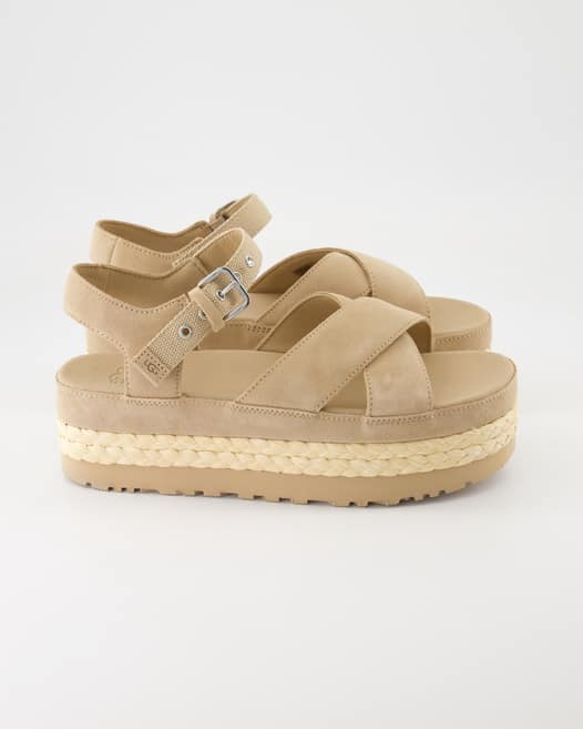 UGG W AUBREY ANKLE Sandalen in Beige