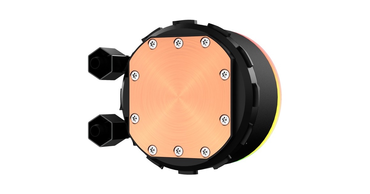 SharkoonS70 RGB waterkoeling  (Zwart, 4-pins PWM fan-connector)