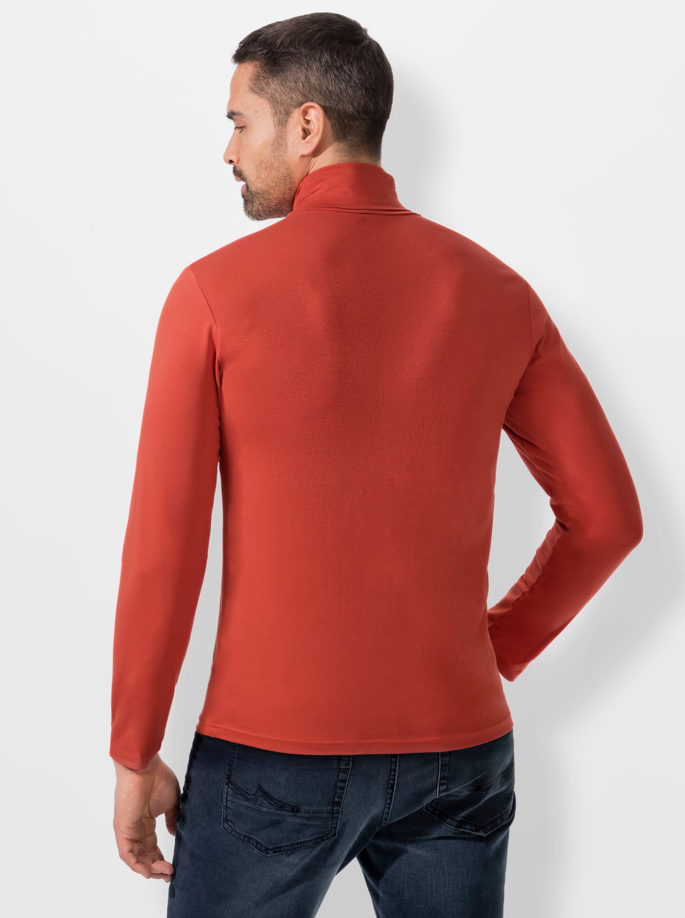 Rollkragen-Shirt