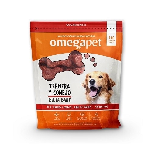Dieta BARF de carne bovina e coelho para cães